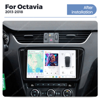 MEKEDE DUDU7-Lecteur multimédia Android Auto 2K avec écran, navigation GPS pour Skoda Octavia 2013-2018