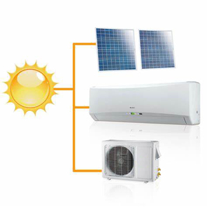 18000btu ACDC R32 WiFi Solar Hybrid <b>Mini</b> Split System Household <b>Air</b> <b>Conditioner</b> With COP 3.6 and EER 3.52 UNP-ACDC18K WIFI Hybri - Product Image 1