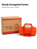 Vibrateur à béton externe électrique ZF-T4/80, 3 phases, 0,094 kW, 1750 tr/min, 80 kgf, IP65, CE, avec force réglable