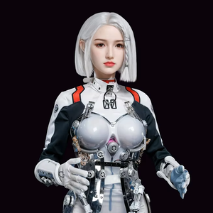 Spedizione gratuita realistica AI servizio di elettronica intelligente Robot Display manichino testine in Silicone per la sfilata di moda vero Robot - Product Image 5