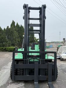 Well Maintained Secondhand Mitsubishi FD80 Diesel Forklift Low Working Hours Smooth Transmission Reliable 2-Stage Mast Warehouse - Product Image 5