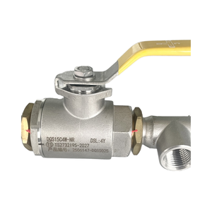 วาล์วบอลแบบ 5 ทาง DQS15C4W DN15 ODM สำหรับการจัดเก็บแบบ Cryogenic - Product Image 2