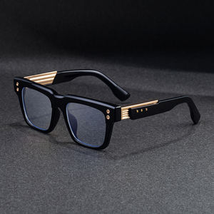 Gafas <span class=keywords><strong>de</strong></span> <span class=keywords><strong>Sol</strong></span> Partagas con Marco Cuadrado y Logotipo Personalizado <span class=keywords><strong>de</strong></span> Diseñador <span class=keywords><strong>de</strong></span> Moda, Fotocromáticas, Anti Luz Azul, UV400 <span class=keywords><strong>para</strong></span> Hombre - Product Image 3