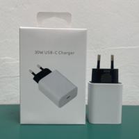 Chargeur USB-C 30W pour Google 7 6 Pro, charge rapide, prise UK EU US, adaptateur de voyage USB C 30W pour Google 5 Pro 6A 4A