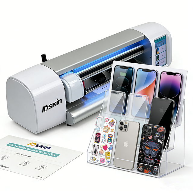 Multi-Function Sticker & Screen Protector Cutting Machine High Precision Free Data Update Unlimited Cutting
