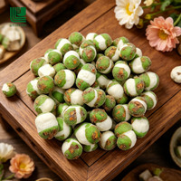 Luyuan Halal Gefreeze-droogde Pittig Zure Snoepjes |   OEM Fabriek Fruitgevulde Hard Coated Ball Candy Box Meerkleurig Groothandel