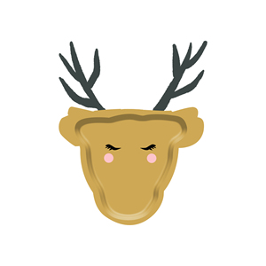 DAMAI New Christmas Party Disposable Tableware Set Santa Claus Elk Paper Plates Paper Napkins Tablecloths Tableware Set - Product Image 3