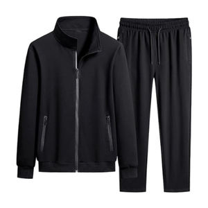 Vente en gros Ensemble de survêtements personnalisés Vêtements de sport Tenue de jogging Tenue de sport OEM pour l'entraînement athlétique Tenue de jogging respirante Vêtements de fitness - Product Image 4
