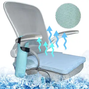 New High Quality Cooling Ice Sofa Chair Summer Ventilated Seat Cooling First Row Chair Cushion Car Seat Fan Ventilation