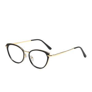 Gafas Metálicas Unisex de Diseño Moderno y Elegante con Forma de Ojo de Gato, con Patrón de Letras, Fotocromáticas y Estilo Personalizado en Línea - Product Image 1