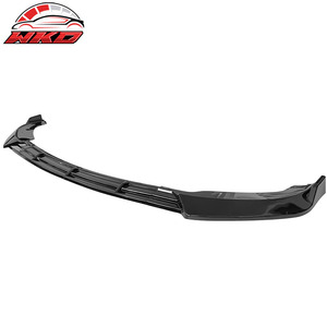 Para Infiniti G37 Sedan 2010-2013, Estilo IKON, 3 Piezas, Alerón Delantero, PP, Negro Brillante, Kit de Carrocería de Alta Calidad - Product Image 1