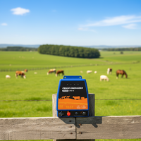Combinatie AC/DC plastic milieuvriendelijke HPSFENCE HPS350 omheiningenergizers voor buiten dierenbescherming