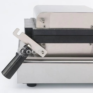 <span class=keywords><strong>Gaufrier</strong></span> <span class=keywords><strong>vertical</strong></span> électrique professionnel belge en acier inoxydable avec plaques antiadhésives – Équipement de restauration personnalisé pour hôtels - Product Image 5