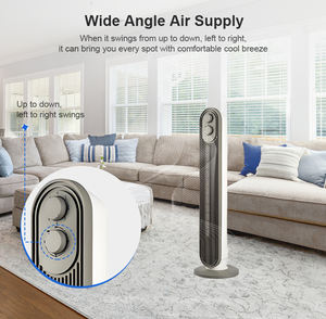 <span class=keywords><strong>Ventilateur</strong></span> sur pied de 31 pouces avec interrupteur mécanique, circulation d'air frais pour la maison, le camping-car et le <span class=keywords><strong>bureau</strong></span> - Product Image 4