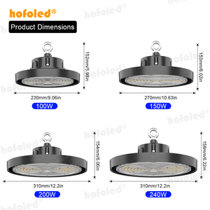 Livraison Rapide Luminaire Industriel 150W pour Bâtiments, Éclairage Commercial Intérieur pour <span class=keywords><strong>Badminton</strong></span>, Système DALI 0/1-10V Sélectionnable, Idéal pour Entrepôts et Magasins - Product Image 3
