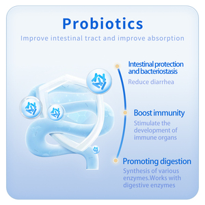 Chất Lượng Cao Sinh Học Kiếm Hỗn Hợp Thức Ăn Phụ Gia Bột Màu Đen Probiotics Thức Ăn Lớp Cho Gà Gia Cầm Cá Gia Súc Tăng Trưởng Tăng Cường - Product Image 4