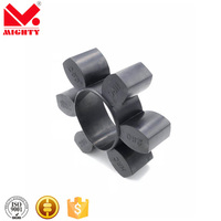 Accouplements de pompe de compresseur interchangeables HRC 70 90 110 130 280 élastomères flexibles de couplage d'élément en caoutchouc PU personnalisables OEM