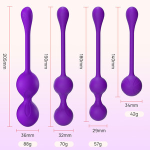 Bolas Vibradoras de Silicona <span class=keywords><strong>Ylove</strong></span> para Ejercicios de Kegel con Resistencia al Agua IPX67 para Entrenamientos de Kegel - Product Image 1