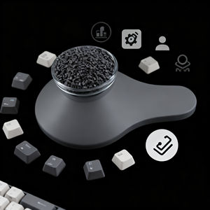 Clavier CH PBT avec gravure laser, impression par sublimation thermique, matériau résistant à l'usure pour les équipements de bureau, touches de fonction, couleur personnalisée - Product Image 1