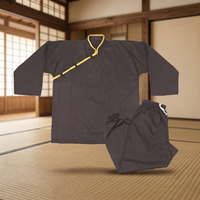 Uniformes de Kung Fu Unisexe Personnalisés 100% Coton pour Hommes et Femmes, Vêtements d'Entraînement de Tai Chi Traditionnels Chinois, Vos Designs