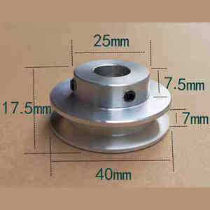 Makine endüstrileri v-kayışı için OEM kabul paslanmaz çelik <span class=keywords><strong>PU</strong></span> kauçuk alüminyum alaşımlı kasnaklar senkron kasnak zamanlama kemeri - Product Image 5