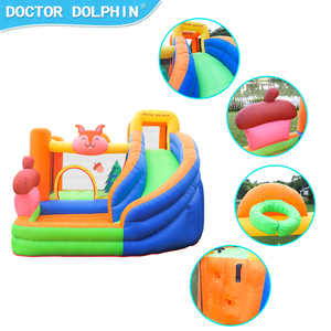 Castillo Inflable para Niños Arrival <span class=keywords><strong>Happy</strong></span> Doctor Dolphin con Tobogán, Casa de Brinco para Uso Doméstico - Product Image 4