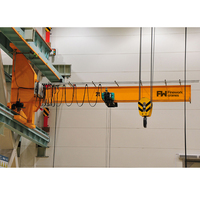 Grue à flèche fixe de 1 tonne, grue à flèche fixe de 2 tonnes pour entrepôt et atelier