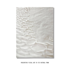 Dipinto a Olio Acrilico Personalizzato con Texture Dipinta a Mano, Arte Minimalista Paesaggistica Cinese per Sala da Pranzo e Pareti Domestiche con Motivi Naturali - Product Image 5