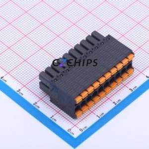 JL15EDGKNH-35010B01 Plug-in Terminal Block P=3.5mm Connector ( Connector Type: Plug )( Construction: 2x10P )( Pitch: 3.5mm ) - Product Image 1