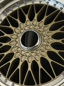 Pour <span class=keywords><strong>BBS</strong></span> SUPER-<span class=keywords><strong>RS</strong></span> 2 pièces jantes en alliage forgé 18-24 pouces or nouveau 5x112 5x114.3 5x120 pour BMW <span class=keywords><strong>Mercedes</strong></span> Audi mise à niveau légère - Product Image 3