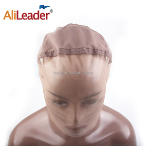 Alileader Bán Buôn Siêu Mỏng Trong Suốt Tóc Giả Dệt <span class=keywords><strong>Cap</strong></span> Có Thể Điều Chỉnh Dây Đeo 360 Đầy Đủ Ren Tóc Giả <span class=keywords><strong>Cap</strong></span> Cho Tay Làm Ren Tóc Giả Làm - Product Image 4