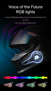 Nuevo Auricular Bluetooth para Casco 2026, Intercomunicador Universal para Casco Integral y Abierto, Hi-Fi, Bajos Potentes, Impermeable, Larga Duración, A3 - Product Image 5
