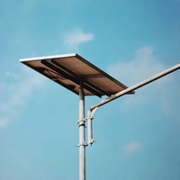 Système de feux de circulation solaires GUANGAN à LED haute luminosité, réseau maître-esclave pour intersections, Lora RF MPPT, économie d'énergie, IP65, large plage de température