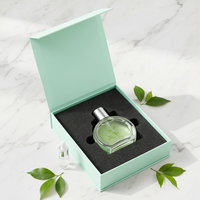 WANYAO Emballage cadeau de luxe en carton magnétique imperméable avec logo personnalisé imprimé, pour parfums, bijoux, cosmétiques, avec éponge en papier