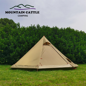 MCETO TX320PRO Ultralight kamp sobası su geçirmez bir kutup Tipi Bushcraft yürüyüş için alüminyum kutup ile sıcak çadır - Product Image 3