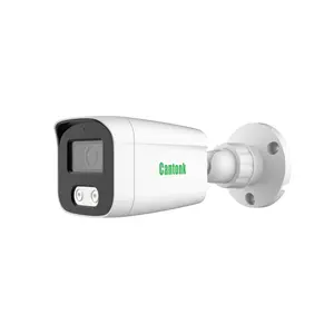 كاميرا كانتونك ، كاميرا مراقبة ، أنظمة أمنية, كاميرا IP متوافقة مع Cantonk 24 ساعة ، لون كامل للرؤية الليلية 1080p 2mp HD POE كاميرا أمان IP مع اتجاهين صوت بكسل