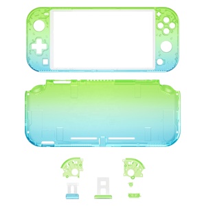 เคสเปลี่ยนทดแทนแบบใสไล่เฉดสีเขียวฟ้า NSL สำหรับ Nintendo Switch Lite - Product Image 2