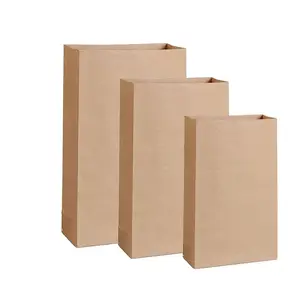 도매 고품질 슈퍼마켓 패스트 푸드 포장 가방 친환경 종이 포장 가방