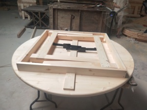 6FT bán buôn tiệc cưới ăn uống ngoài trời tổ chức sự kiện rắn gỗ tròn gấp bảng cho các sự kiện bên - Product Image 4