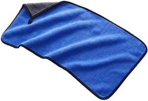 Vente en gros de chiffons de nettoyage en microfibre très demandés / serviettes à main en microfibre / serviettes en microfibre pour lunettes et lavage de voiture - Product Image 6