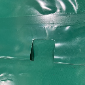 Bâche verte anti-UV et haute résistance à la déchirure pour tente <span class=keywords><strong>de</strong></span> pâturage ronde pour chevaux, avec paroi arrière, pour l'alimentation et le repos des chevaux - Product Image 2