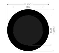 Carte de développement ESP32-S3 avec écran tactile capacitif rond de 2,1 pouces, processeur LX7 double cœur 32 bits, écran 480x480