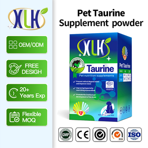 Poudre de taurine spéciale pour chiens et chats, OEM/ODM, contenant du carotène, de la lutéine et de la vitamine E, pour maintenir la santé des yeux et du cœur de tous les âges. - Product Image 1