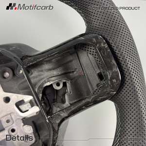 Volante Personalizado de Fibra de Carbono Forjado Negro para Ford F-150 Raptor Shelby R XL XLT 4x4 Tremor STX 2019-2025 - Product Image 4