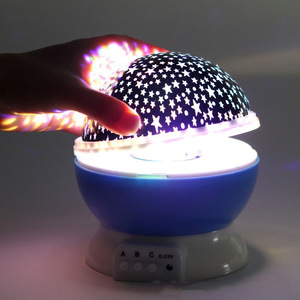 Dreamy Starry Sky Projector <b>Globe</b> Red Green Blue <b>LED</b> Night <b>Light</b> USB Powered Rotating Ambient Lamp Bedroom Home Decor - Product Image 2