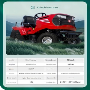 <span class=keywords><strong>Tondeuse</strong></span> autoportée à essence robuste pour terrains accidentés et zones à herbe trop haute - Product Image 6
