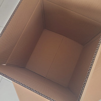 Boîte en carton ondulé 5 plis personnalisée avec logo, recyclable, pour déménagement, emballage, expédition et livraison