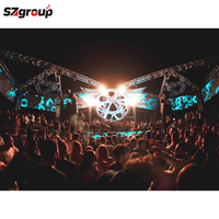 Estructura de Aluminio para Escenarios, con Prueba de Instalación Rigorizada, 290*290mm 350*350mm, Estructura de Aluminio Preensamblada para Empresas de Organización de Eventos