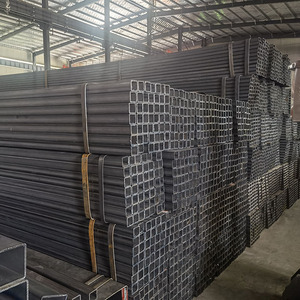 Chine Usine <span class=keywords><strong>Prix</strong></span> de gros Tube rectangulaire carré en <span class=keywords><strong>acier</strong></span> au carbone noir Tube en <span class=keywords><strong>acier</strong></span> certifié JIS GS BIS - Product Image 2