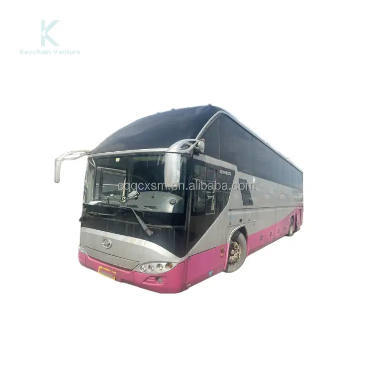 HG6125รถโค้ชหรูขนาดกลางสำหรับนักท่องเที่ยวรถบัสรถโค้ชผู้โดยสารหรูหรา KLQ6125B2รถบัส